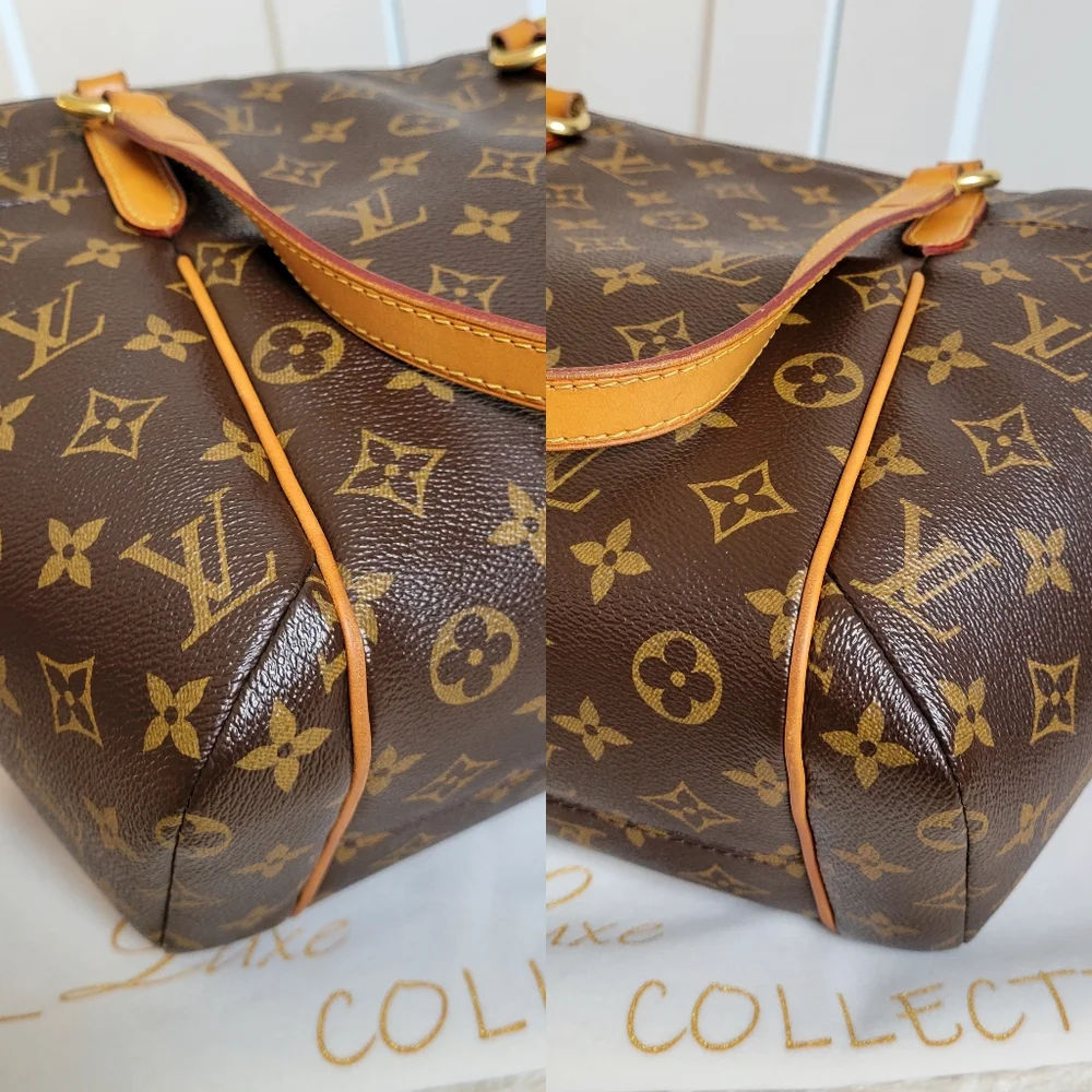💕CLASSIC Tote Bag Discontinued LOUIS VUITTON Totally PM Monogram
